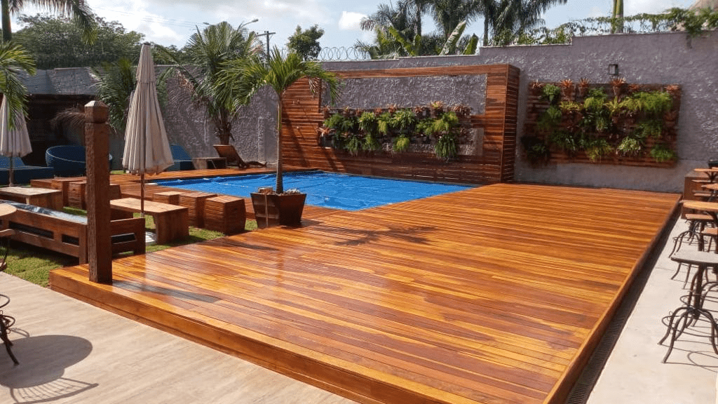 Deck de Madeira Maciça Cumaru Comercial - ARQMAD